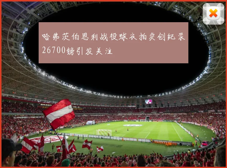 哈弗茨伯恩利战役球衣拍卖创纪录26700镑引发关注